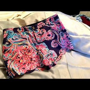 Lilly Pulitzer shorts buttercup hem shorts